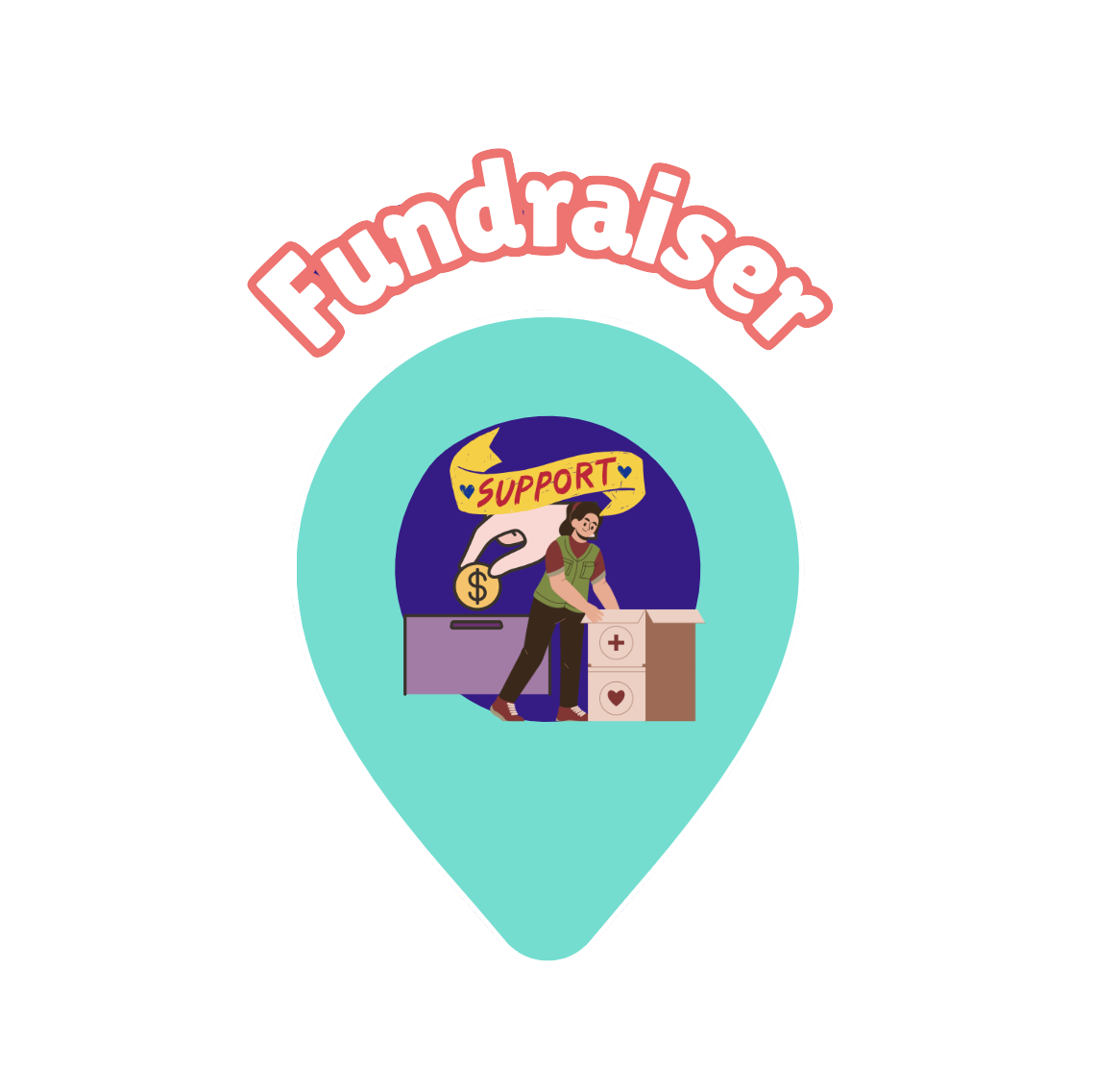 Fundraiser Pin